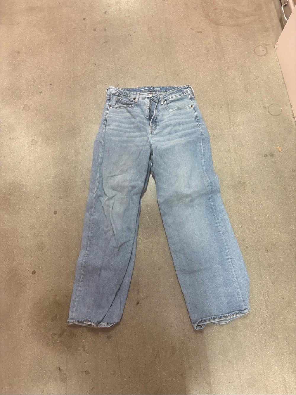 Old Navy- Light Blue High-Rise Wide Leg Jeans
